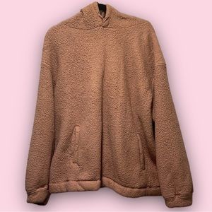 Universal Thread Hooded Teddy Pullover